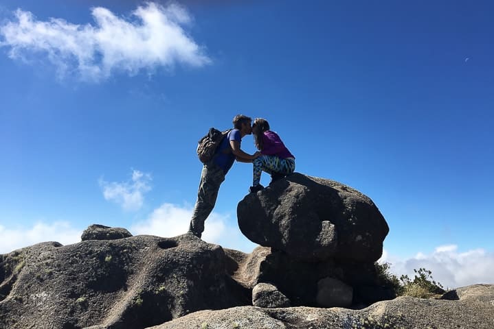 Trilha para a Pedra do Sino, no Parque Nacional de Itatiaia