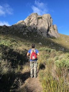Trilha para a Pedra do Sino, no Parque Nacional de Itatiaia