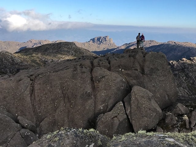 Trilha para a Pedra do Sino, no Parque Nacional de Itatiaia