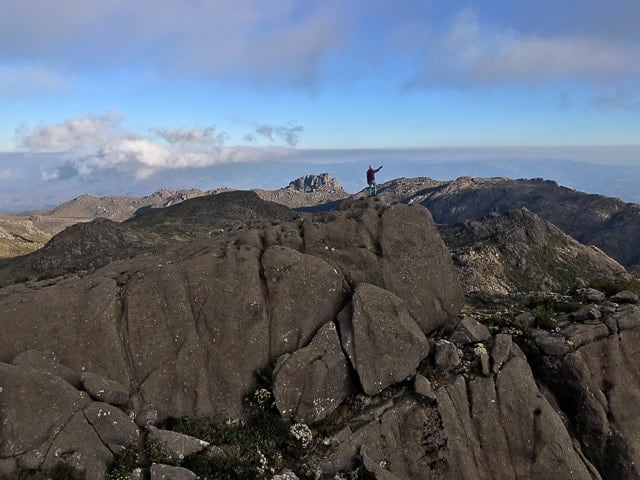 Trilha para a Pedra do Sino, no Parque Nacional de Itatiaia