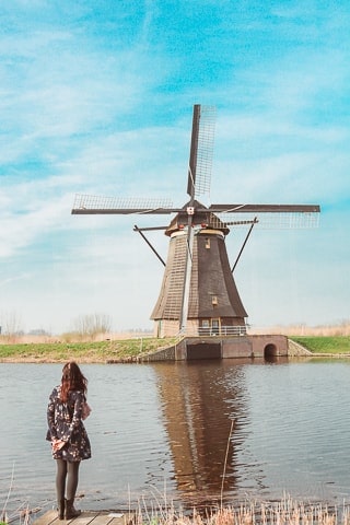 Como visitar Kinderdijk, o parque de moinhos da Holanda