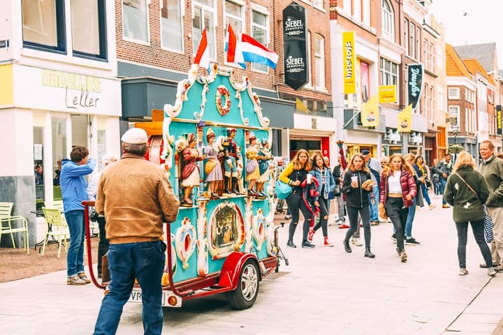 Mercado de queijos de Alkmaar, na Holanda