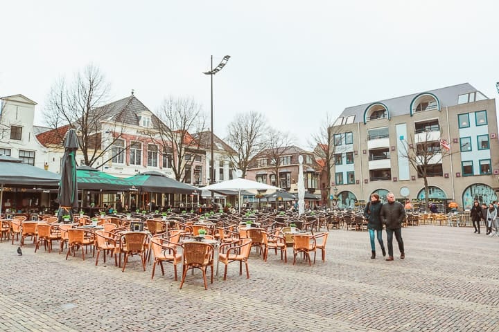 Mercado de queijos de Alkmaar, na Holanda