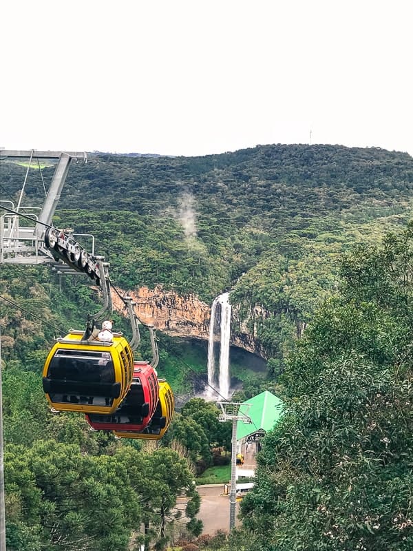 Bondinhos Aéreos de Canela - Final de semana em Gramado e Canela - o que fazer por lá