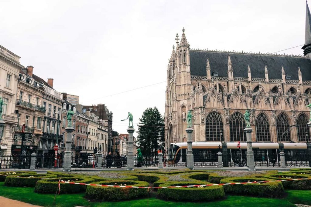 O que fazer em Bruxelas - Praça Petit Sablon