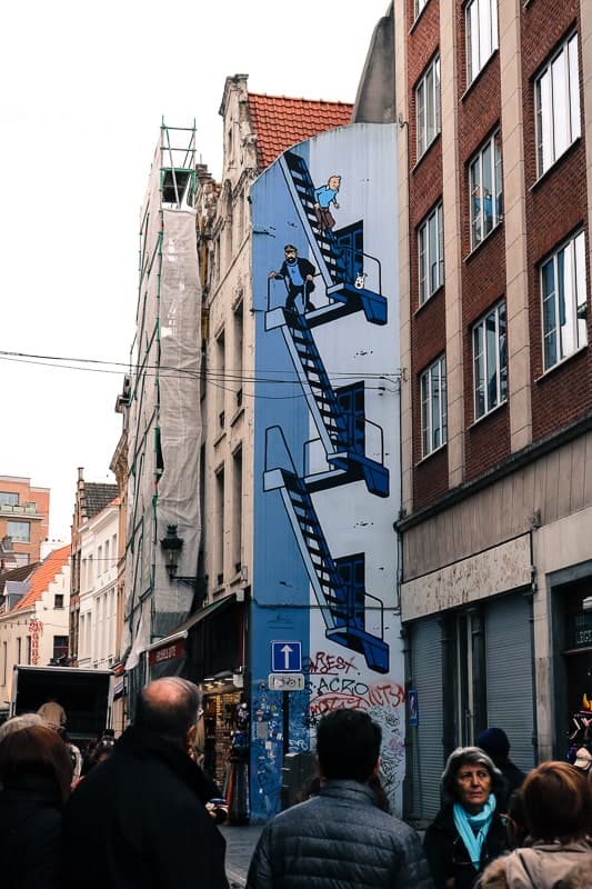 O que fazer em Bruxelas - street art
