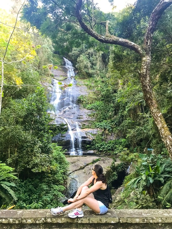 Trilha do Mirante da Cascatinha Taunay, na Floresta da Tijuca.