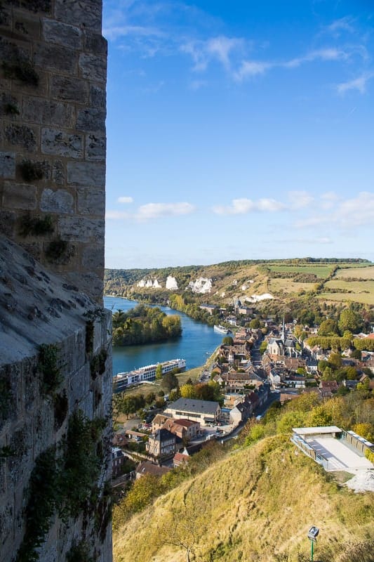 Les Andelys e Château Gaillard, Normandia na França