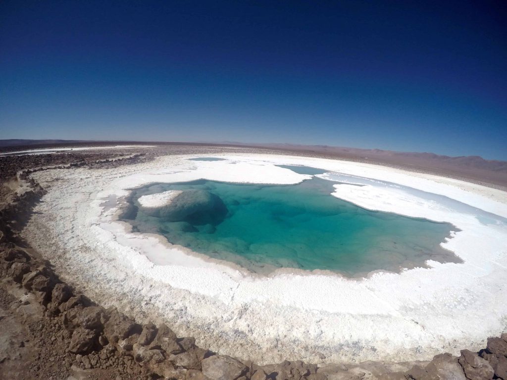 Lagunas escondidas de Baltinache, San Pedro de Atacama