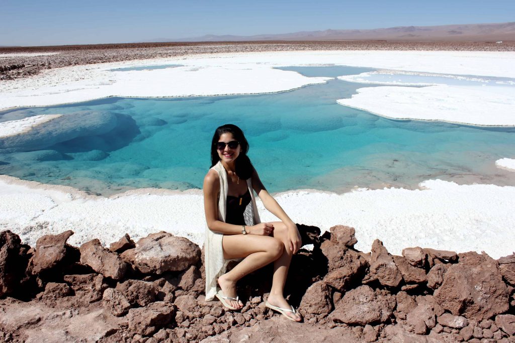Lagunas escondidas de baltinache, deserto do Atacama