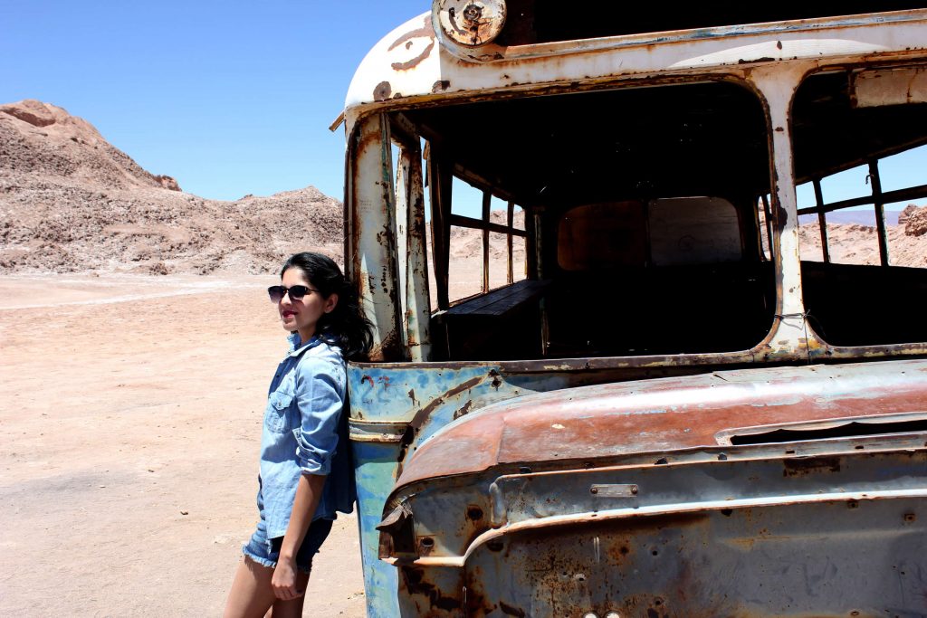 Vale del bus e Lagunas escondidas de baltinache, deserto do Atacama