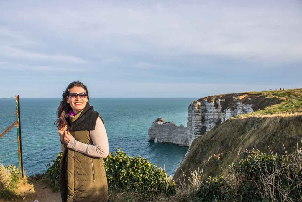 O que fazer em Étretat - Falésia Amont