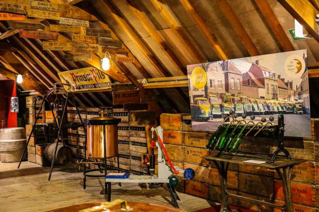 Visita à cervejaria De Halve Man em Bruges, na Bélgica