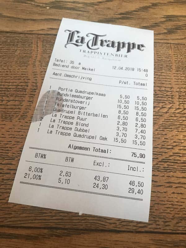 Visita a cervejaria La Trappe na Holanda