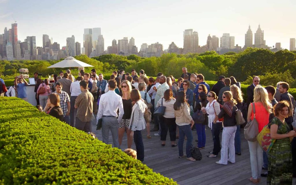 Cantor Rooftop Garden Bar - como ver Nova York do alto