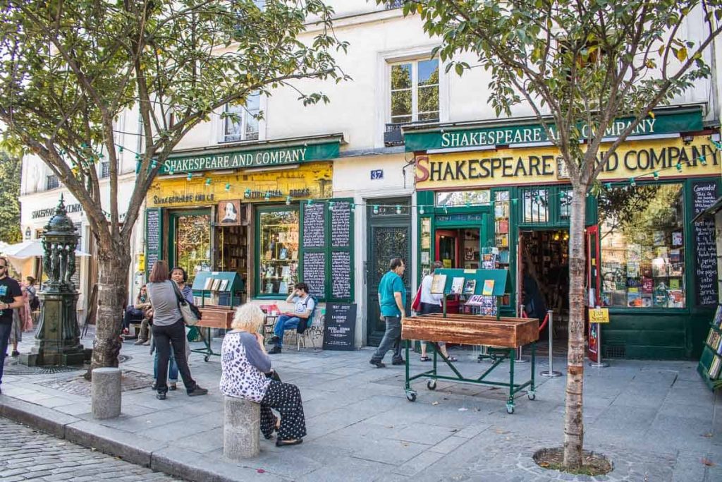 Livraria Shakespeare and Company em Paris