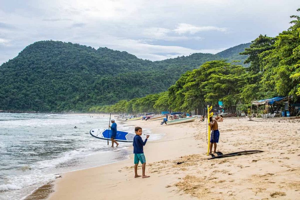 Praia do Sono, em Paraty