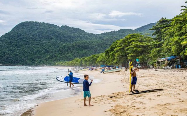 Praia do Sono, em Paraty