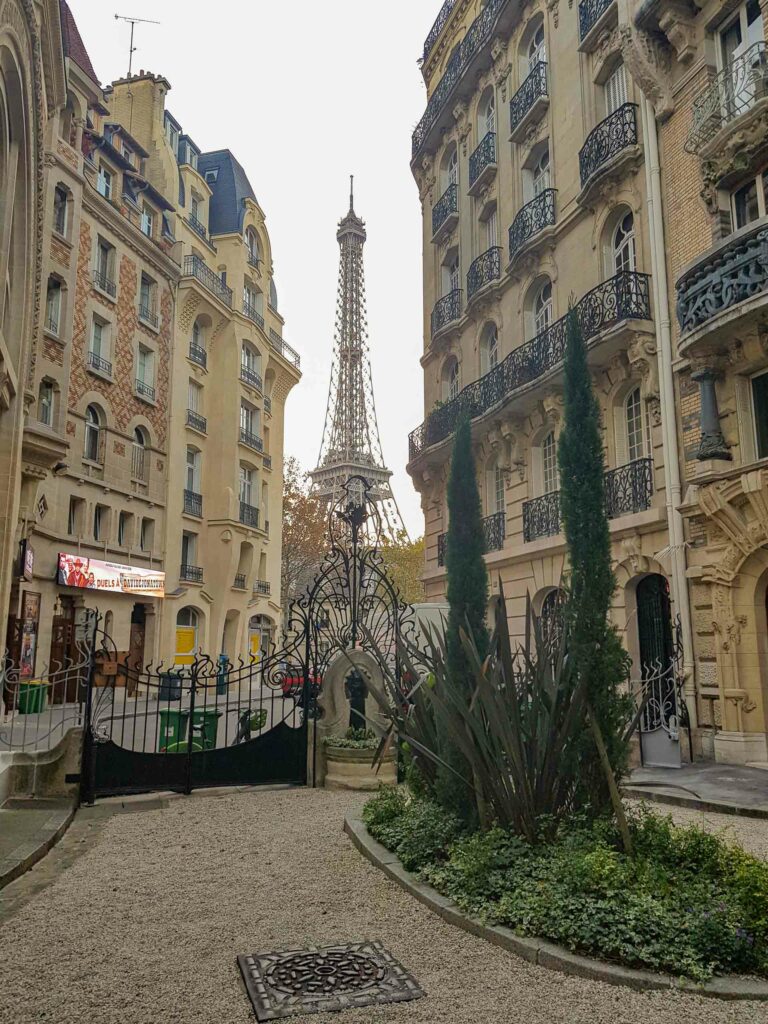Avenue Rapp - onde fotografar a Torre Eiffel