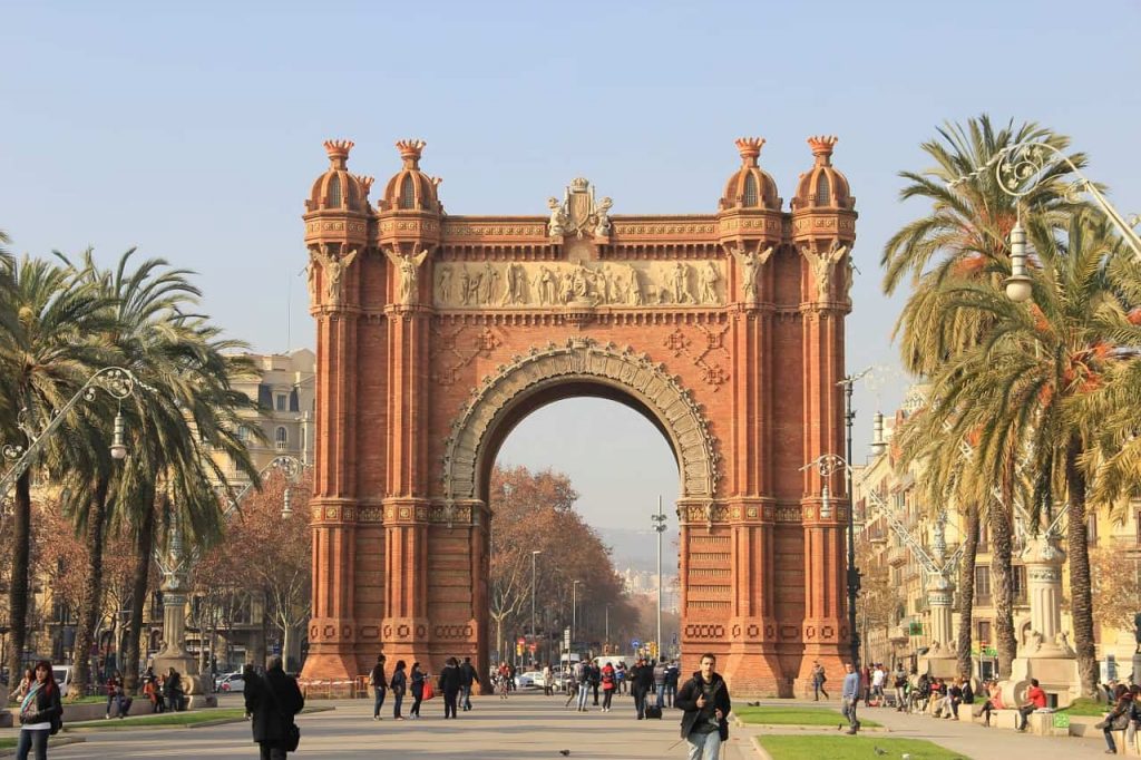 Arco do Triunfo - Barcelona Roteiro
