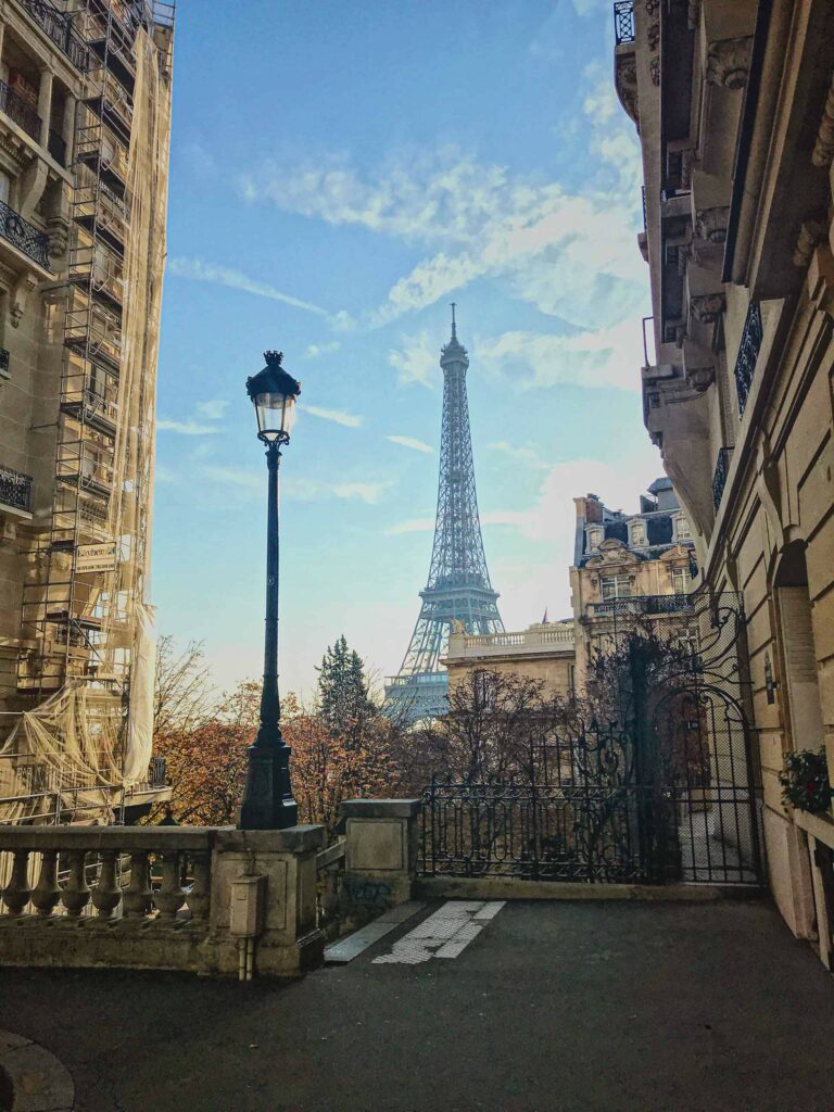 Avenue de Camoens - onde fotografar a Torre Eiffel em Paris