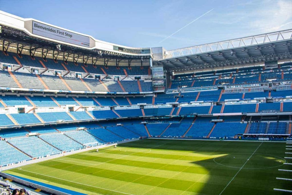 Estádio Santiago Bernabeu espanha