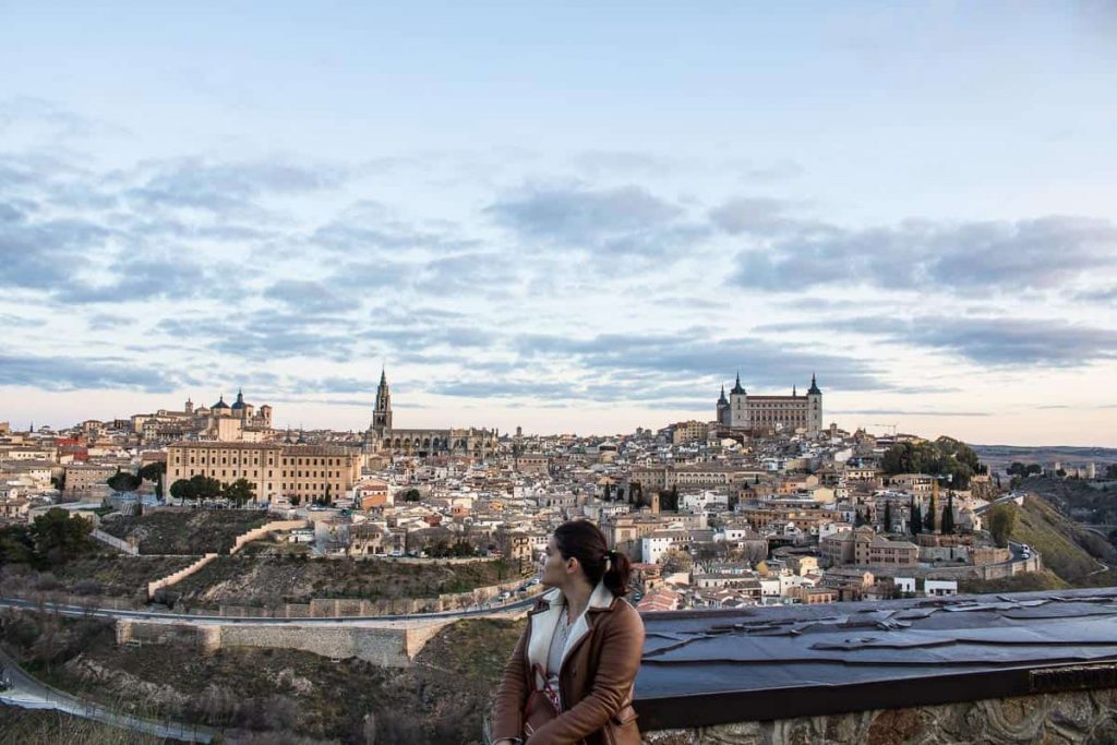 Toledo na Espanha - vista panorâmica