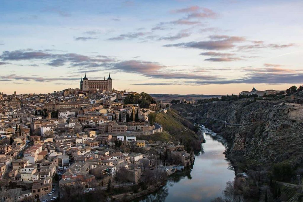 Vista panoramica Toledo Espanha