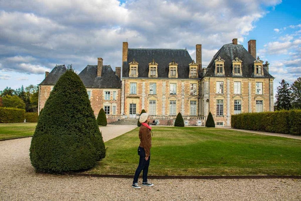 Chateau de Ferté-Saint-Aubin, Vale do Loire na França