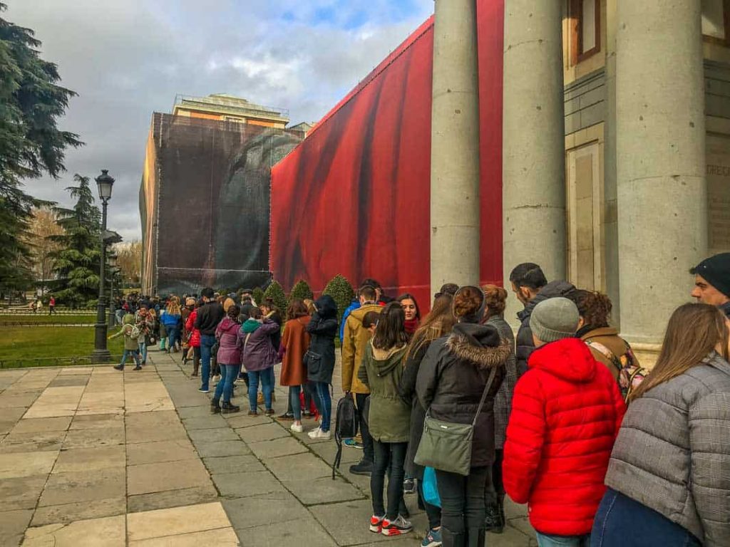 Museu do Prado - fila gratuidade