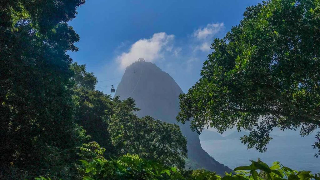 Pão de Açúcar, trilha morro da urca