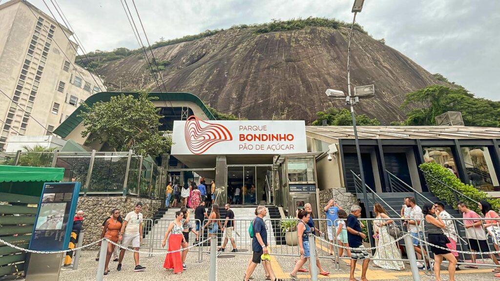 Estação de embarque Bondinho - Praça General Tiburcio