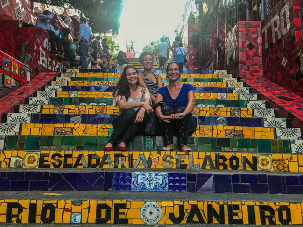 Escadaria Selarón, centro do Rio de Janeiro