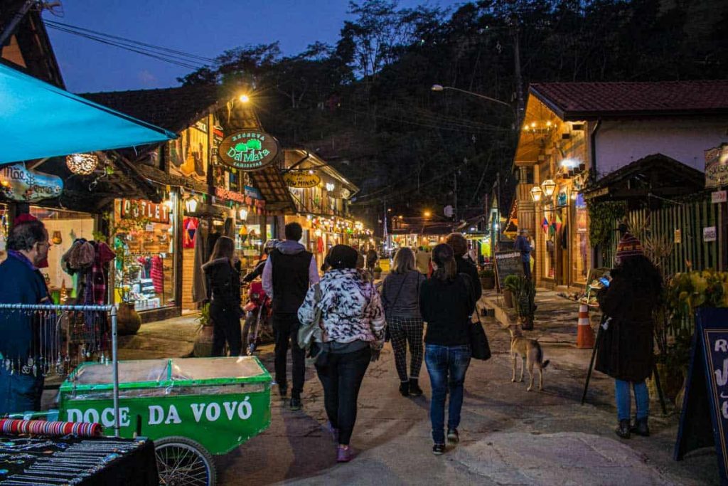 Visconde de Mauá a noite