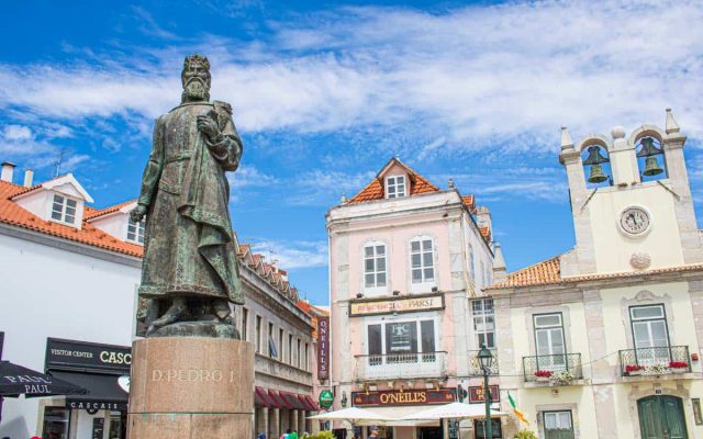Centro histórico de Cascais Portugal