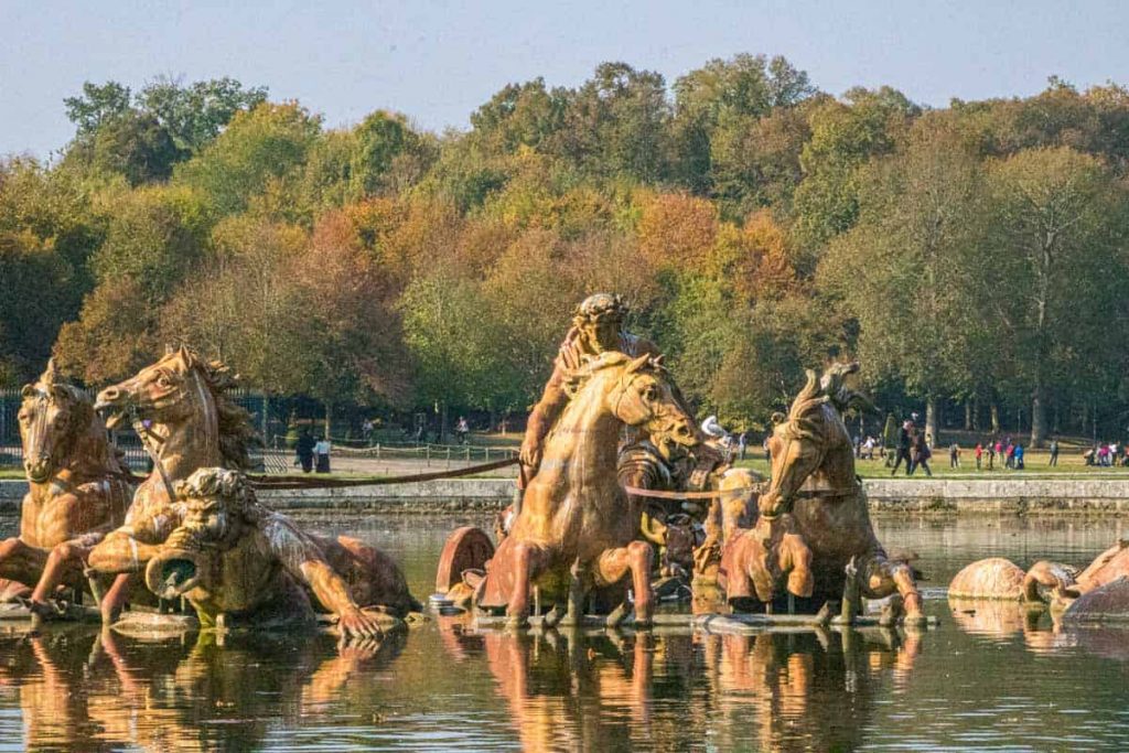 Fontes dos jardins do Palácio de Versalhes