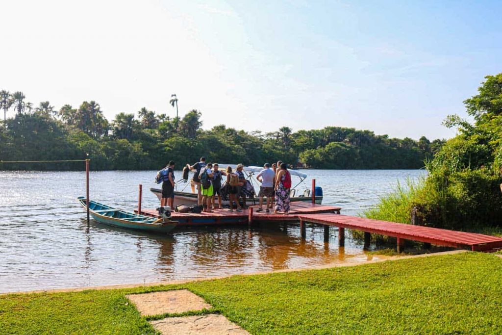 Passeio de barco no Rio Preguiças