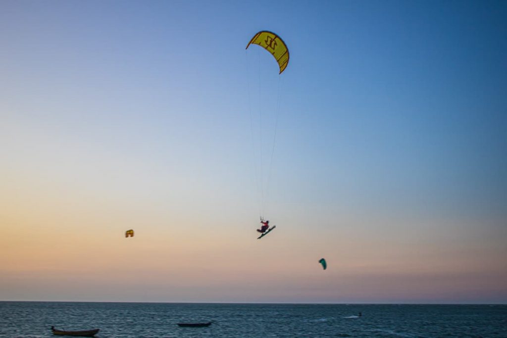 Kitesurf na Rota das Emoções