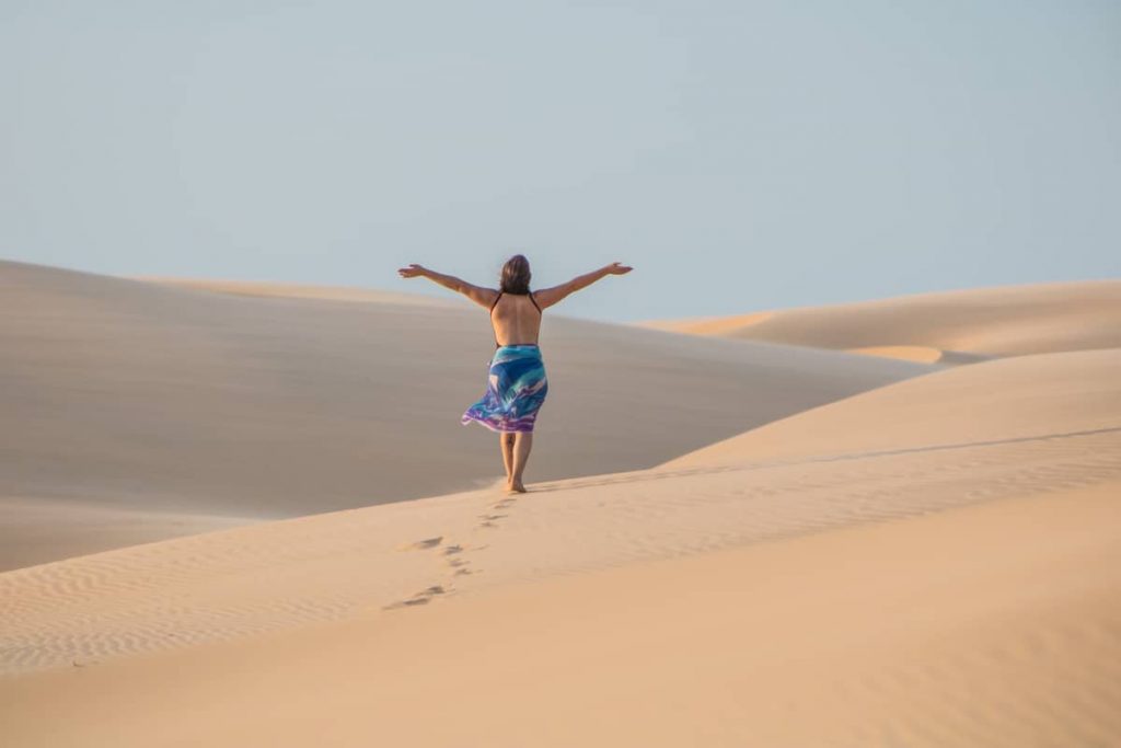 Dunas no Rio Parnaíba - a caminho das Ilhas Canárias