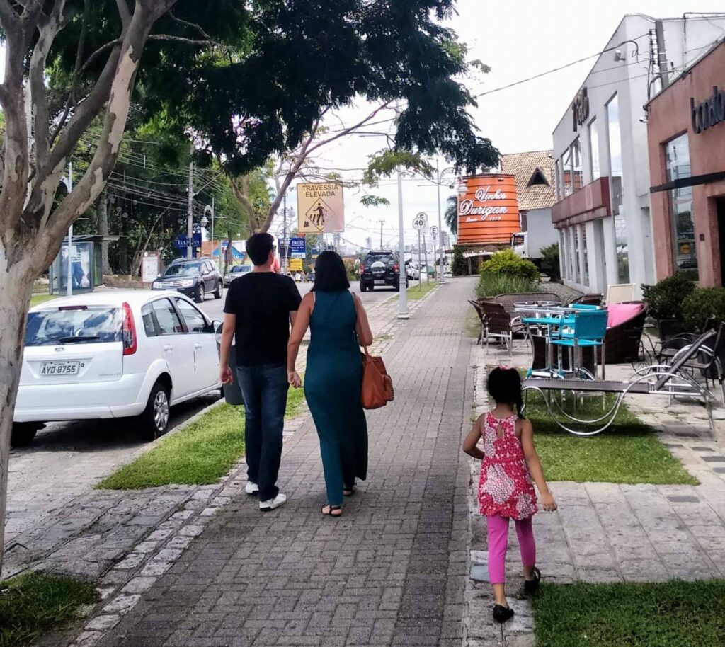 pontos turísticos de Curitiba - bairro Santa Felicidade