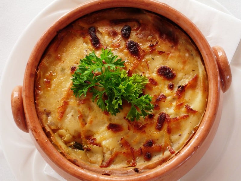 Moussaka, prato típico da culinária grega