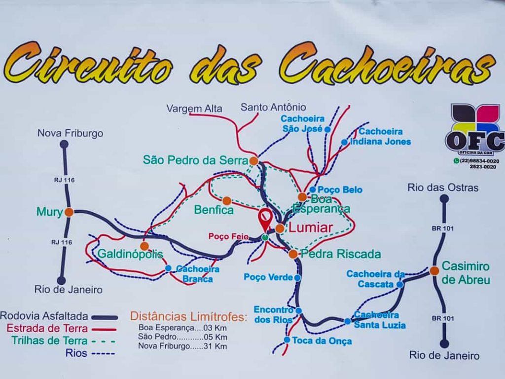 Circuito de Cachoeiras em Lumiar, Rio de Janeiro