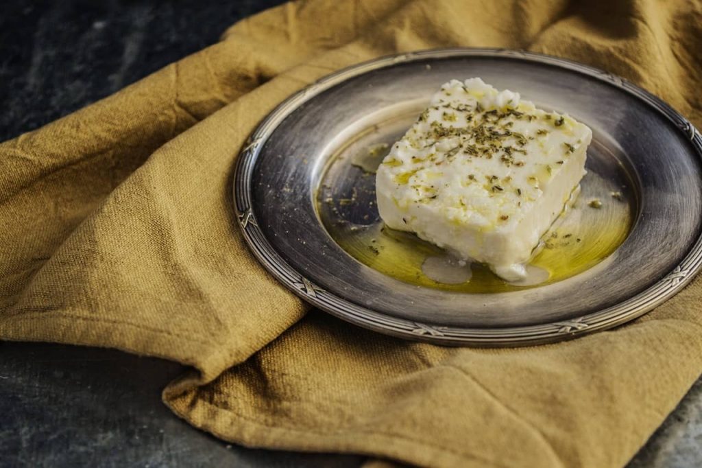 Queijo feta, culinária da Grécia