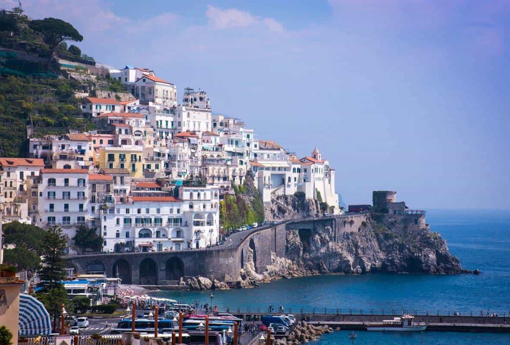Costa Amalfitana - cidades perto de Roma para visitar