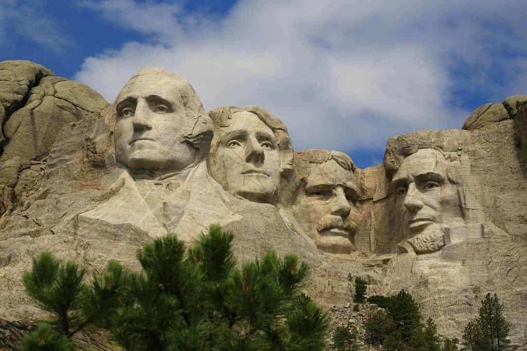 Mont Rushmore nos Estados Unidos