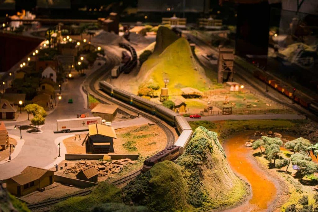 Museu da Vale - maquete do trem