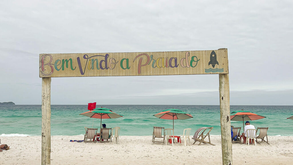 Praia do Foguete em Cabo Frio