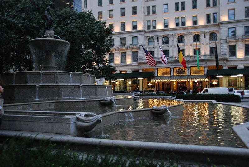 The Pulitzer Fountain, cenário de Friends em Nova York