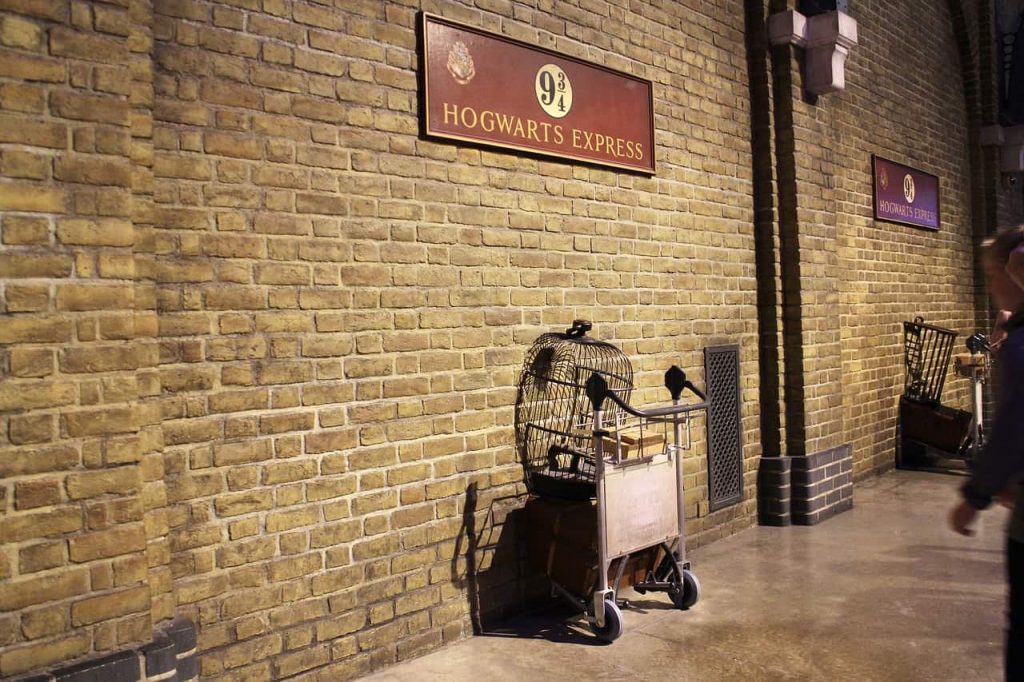 Harry Potter na Inglaterra - Plataforma 9 ¾