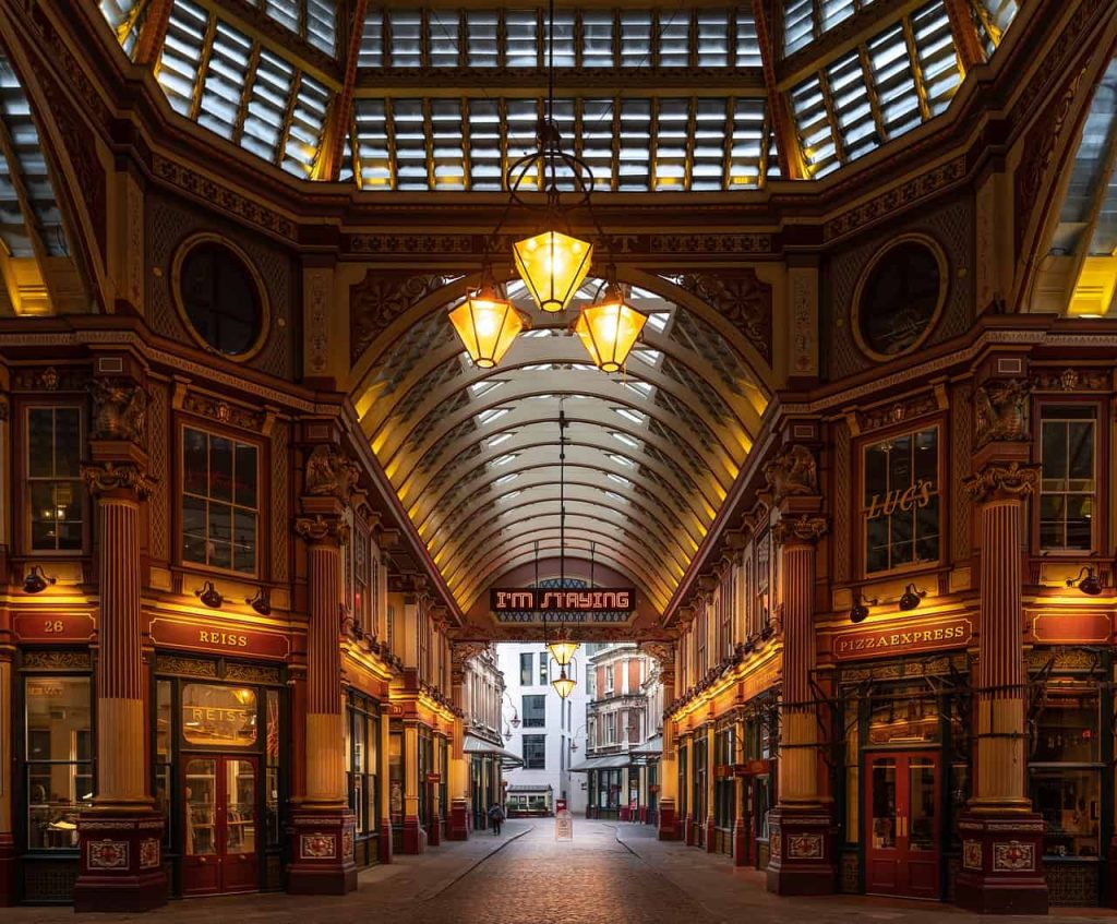 Leadenhall Market - Harry Potter na Inglaterra